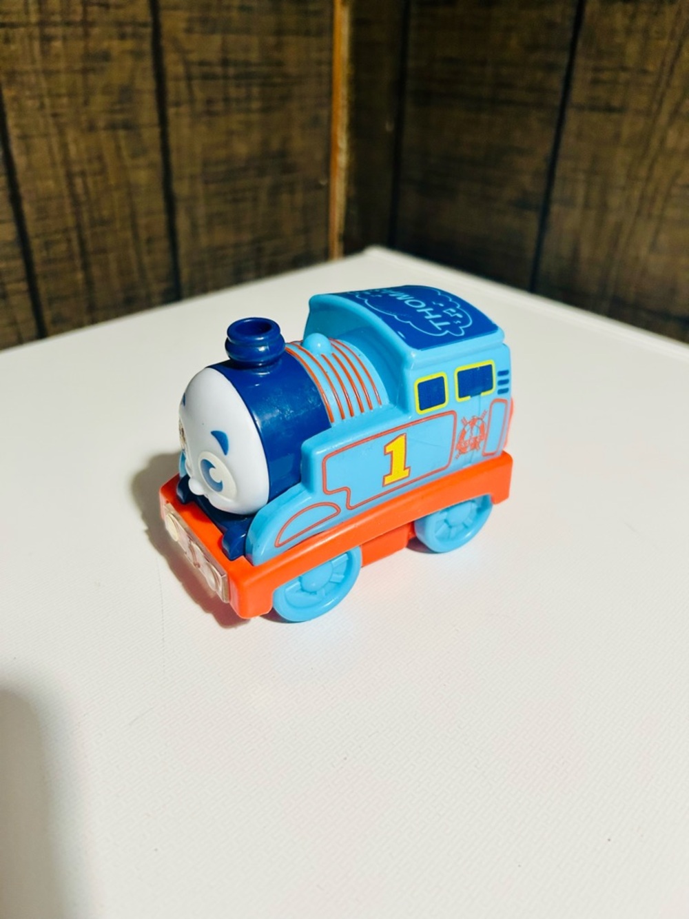 FREE! Thomas & Friends Small Blue and Orange Talking Train Toy